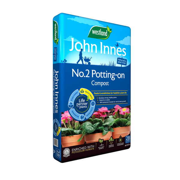 JOHN INNES PEAT FREE NO.2 POTTING-ON COMPOST 28L