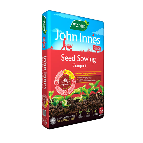 JOHN INNES PEAT FREE SEED SOWING COMPOST 28L