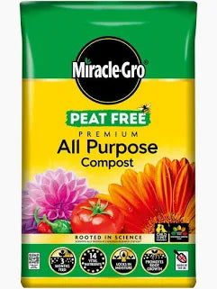 MIRACLE-GRO ALL PURPOSE PEAT FREE