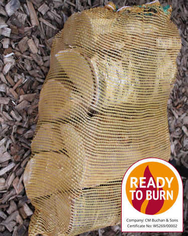 Kiln-Dried Logs - Oak Hardwood Nets